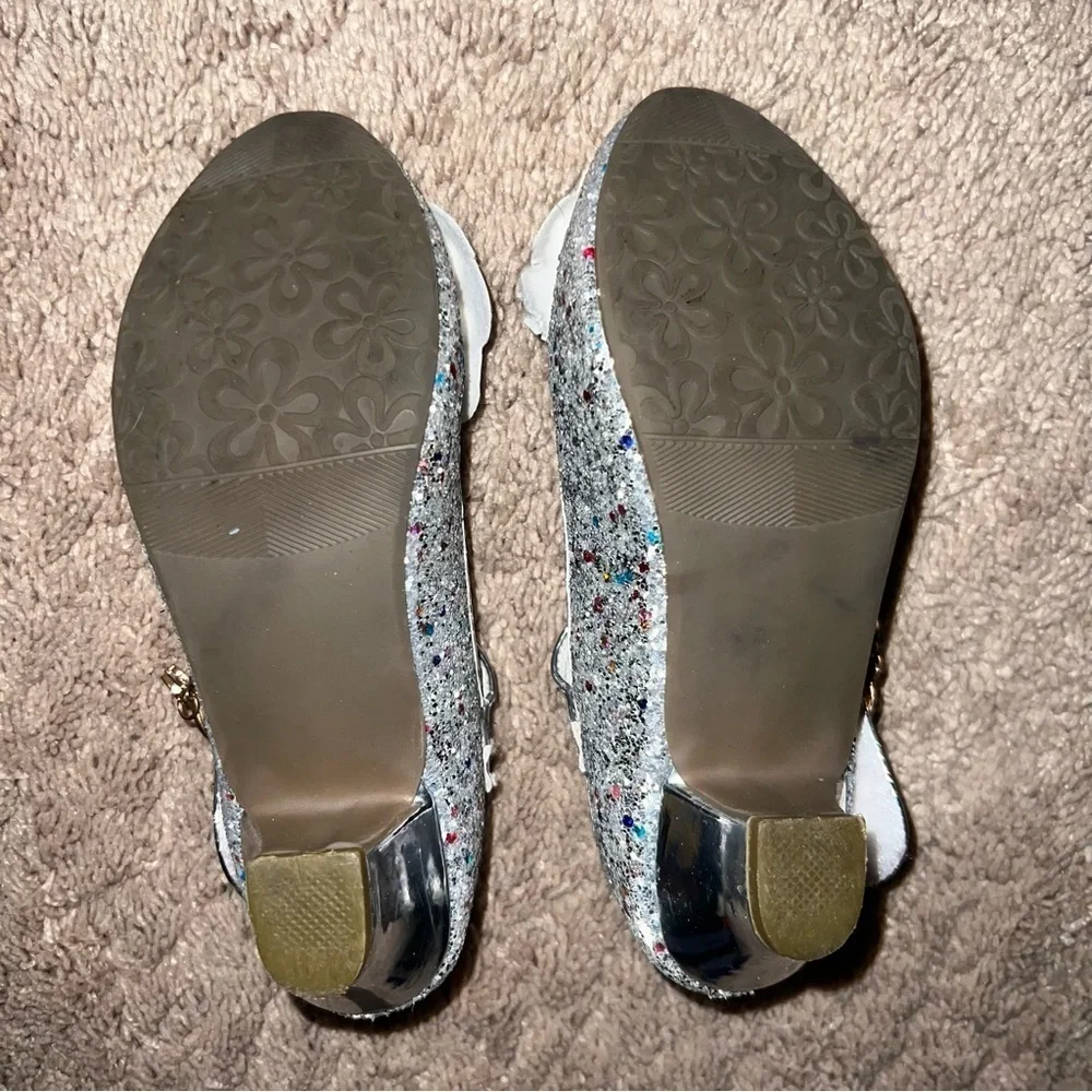 Cadidi Dinos Girls Dress Shoes Wedding Party Mary Jane Princess Shoes Size 3